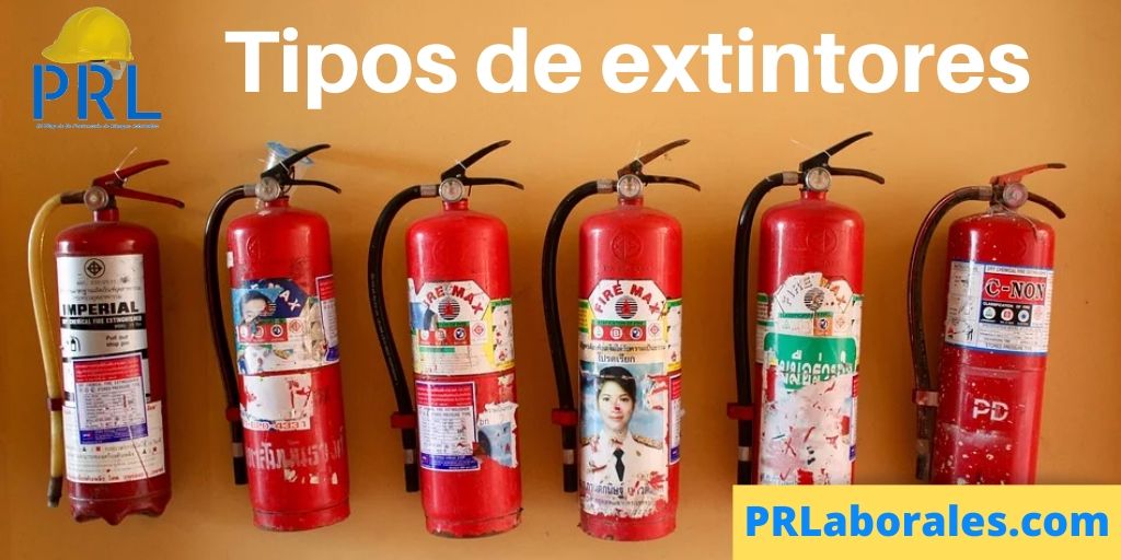 Tipos de extintores